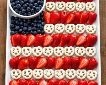 4th of July Fruit Platter – American Flag