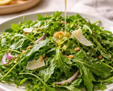 Arugula Salad with Lemon Vinaigrette