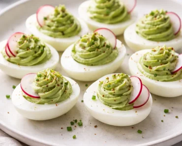 Avocado Deviled Eggs
