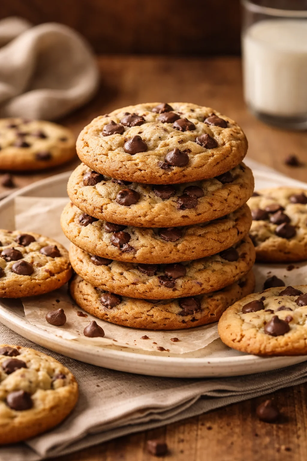 Bakery Style Chocolate Chip Cookies