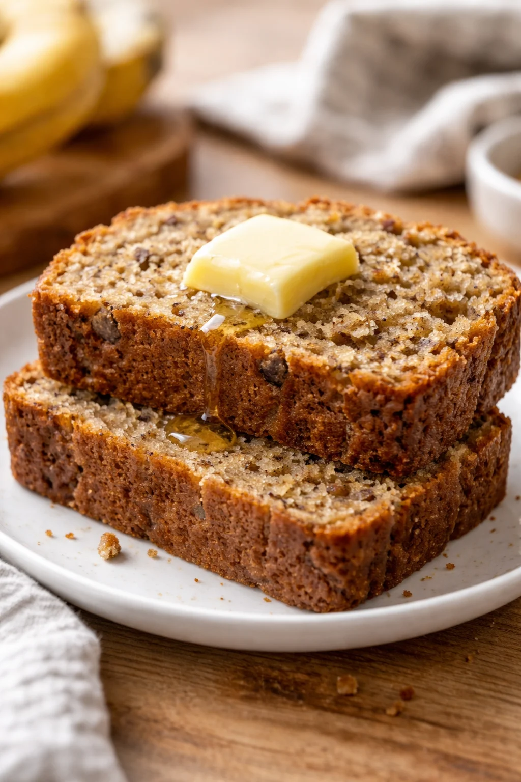 Banana Bread... So Easy, It's Bananas! | Team Breakfast | Banana Bread Recipe Moist, Banana Recipes, Recipes