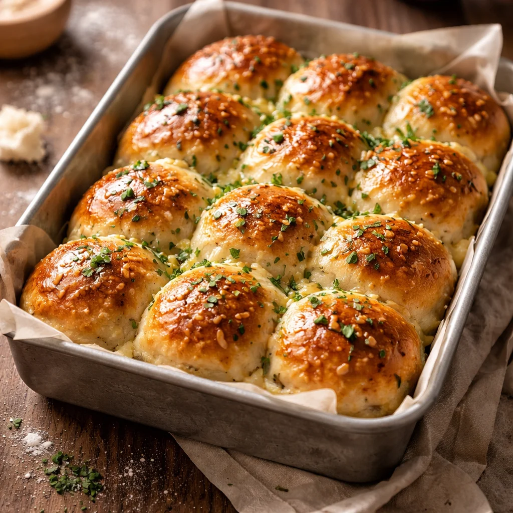 Buttery Cheese Garlic Rolls, Everyone Will Love Them!