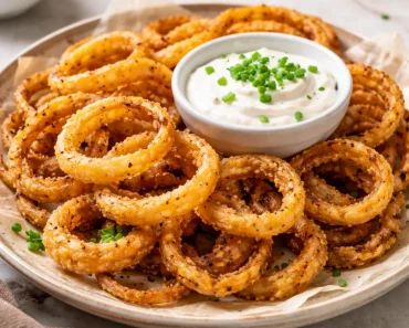 Crispy Onion Ring Chips