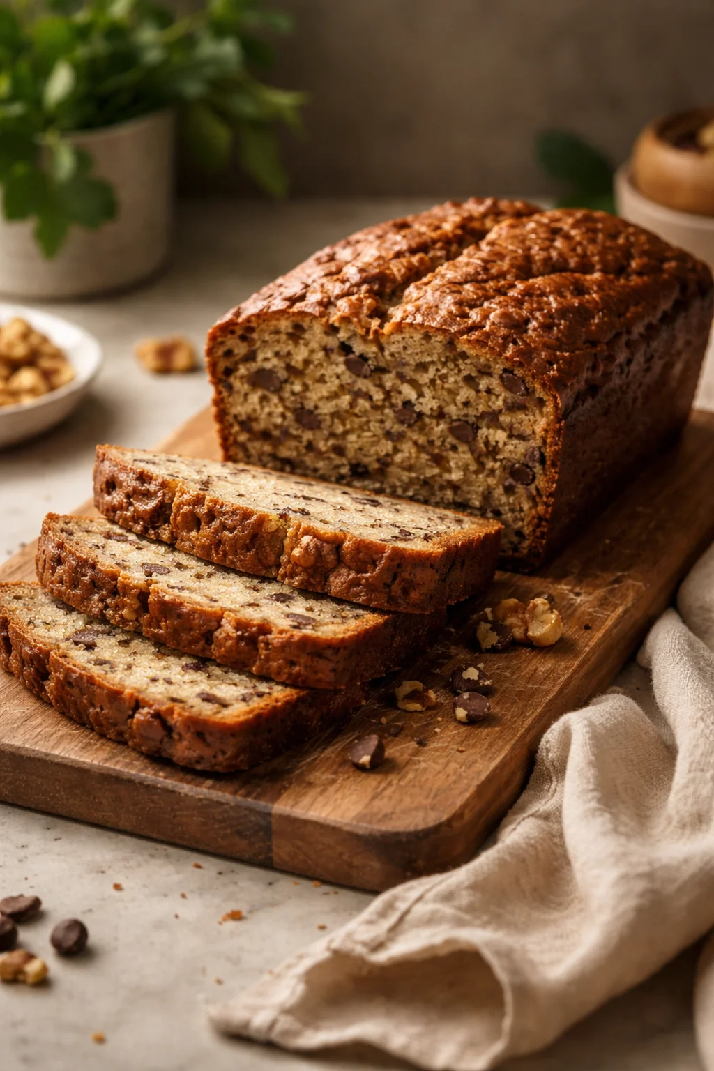 Easy Moist Banana Bread