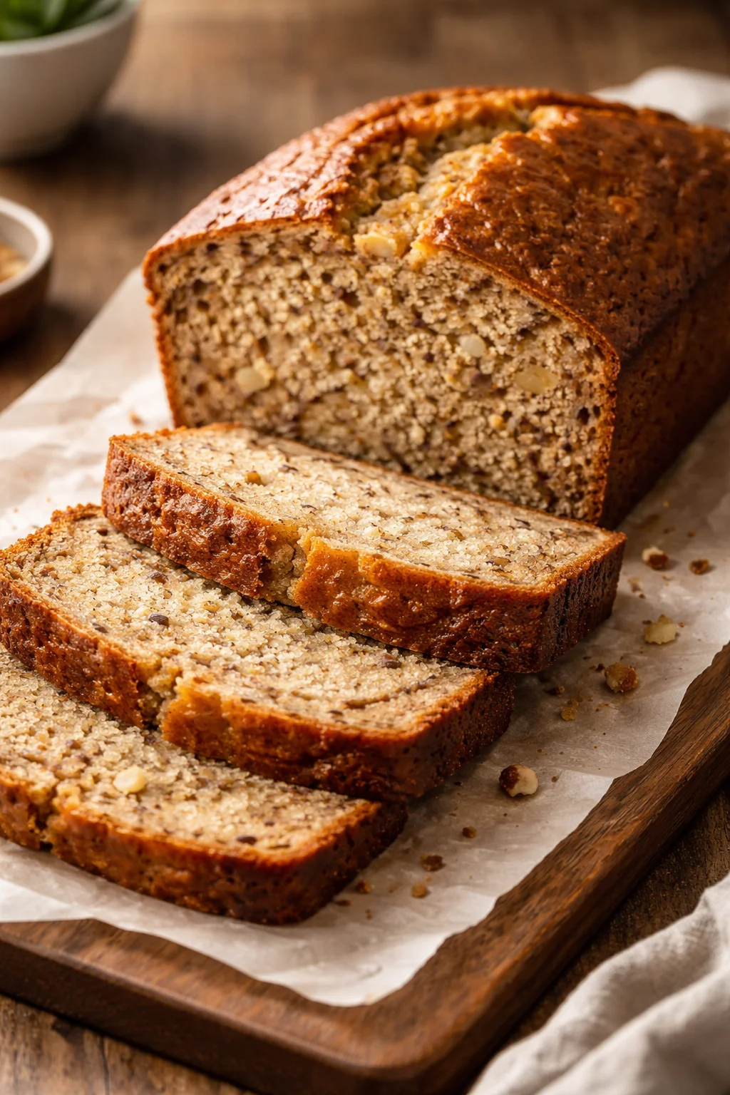 Easy Old Fashioned Banana Bread