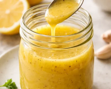 Fresh Lemon Vinaigrette Dressing