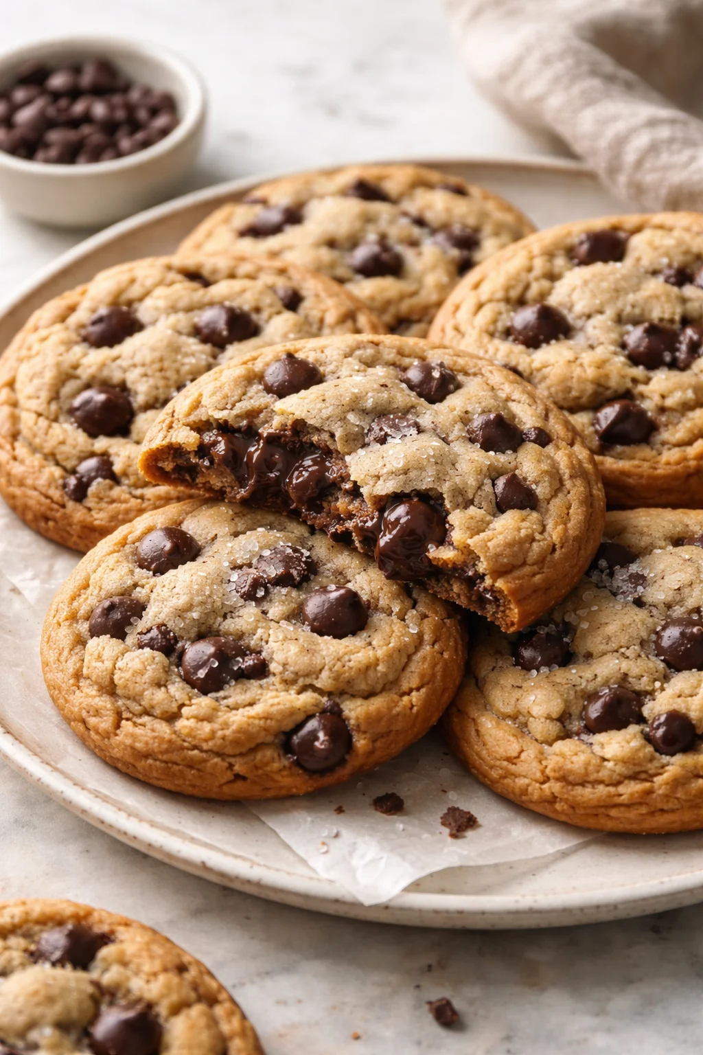 Giant Chocolate Chip Cookies
