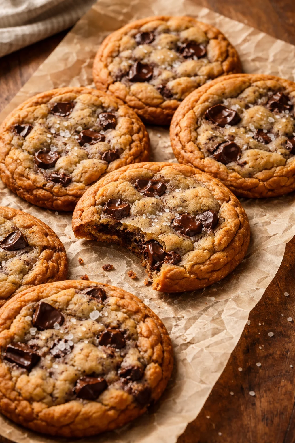 Heavenly Ina Garten Giant Crinkled Chocolate Chip Cookies Recipe