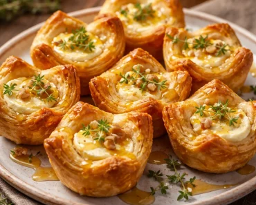Goat Cheese and Honey Bites