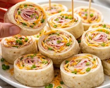 Ham and Cheese Pinwheels