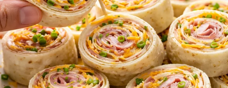 Ham and Cheese Pinwheels