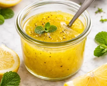 Homemade Lemon Vinaigrette