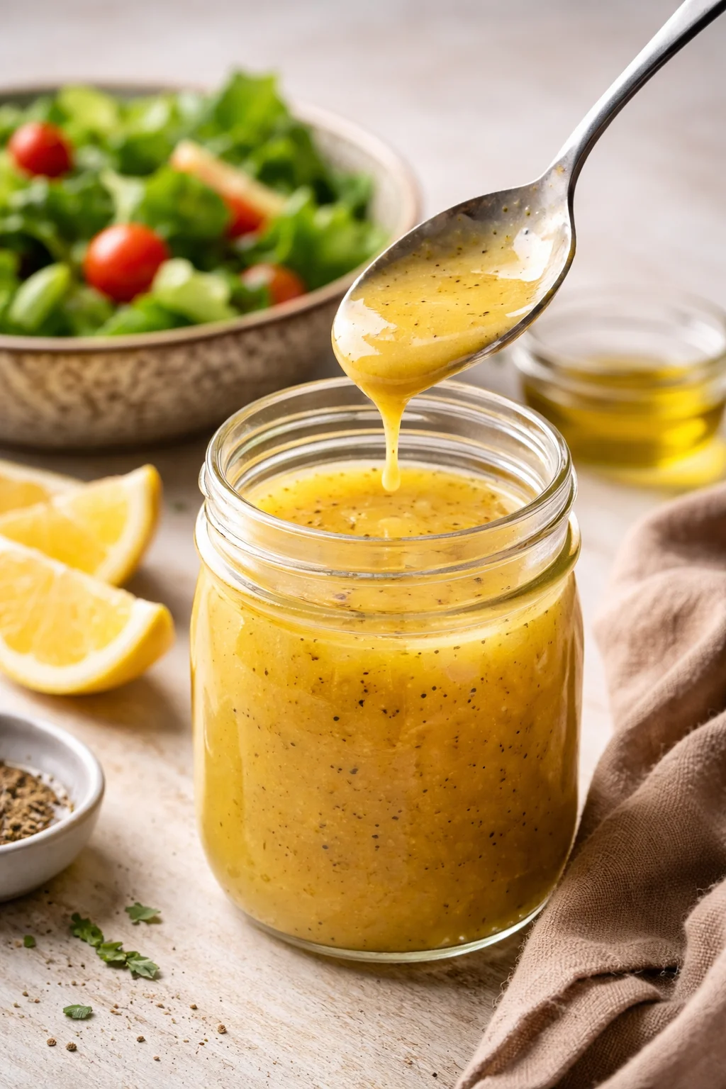 Honey Lemon Vinaigrette Dressing