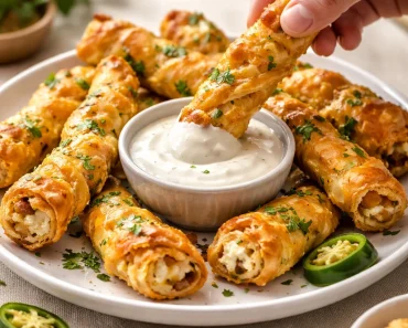Jalapeño Popper Puff Pastry Twists