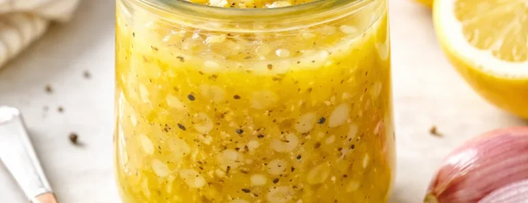 Lemon Shallot Vinaigrette