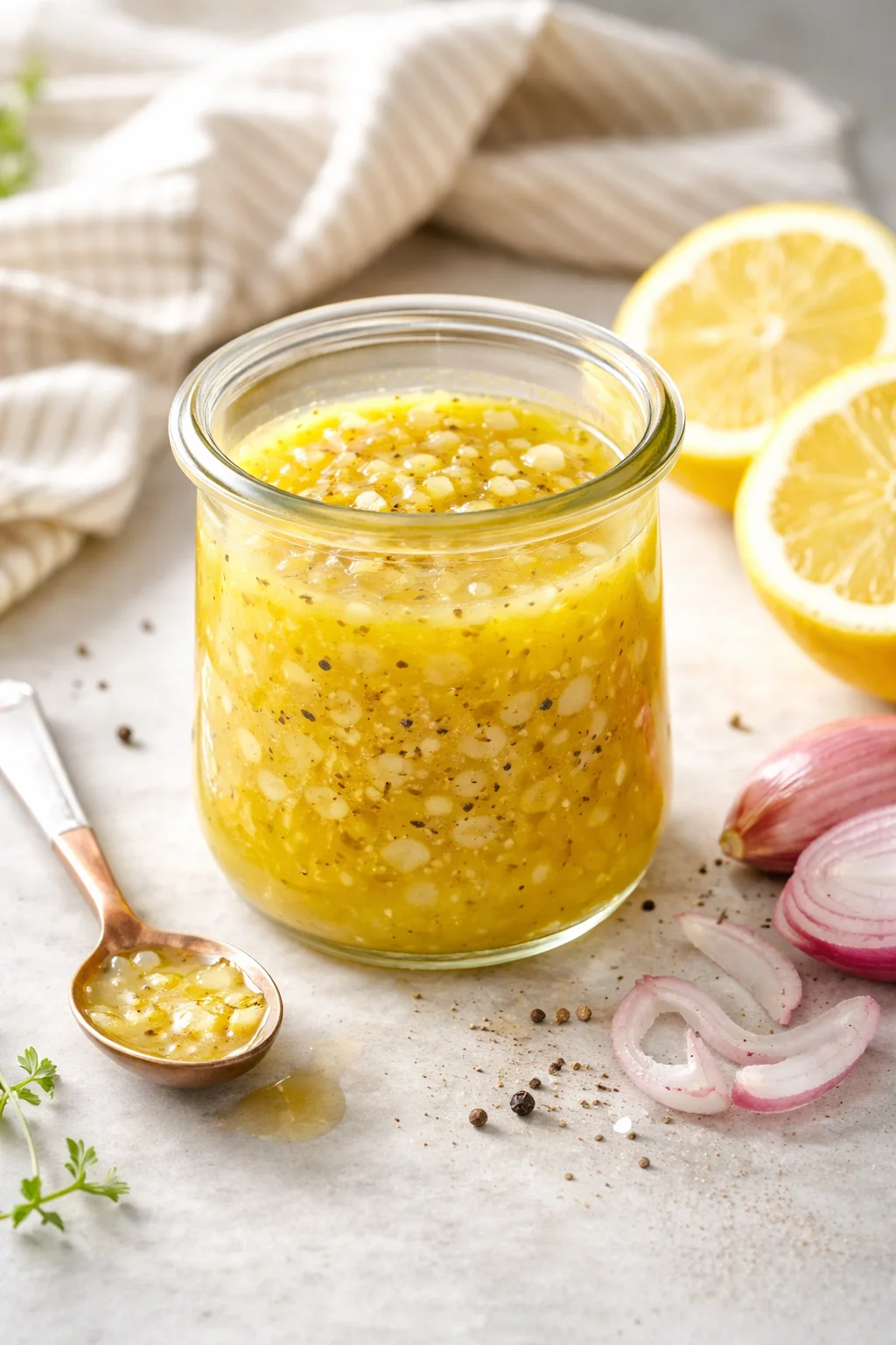 Lemon Shallot Vinaigrette