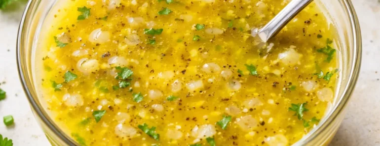 Lemon Shallot Vinaigrette