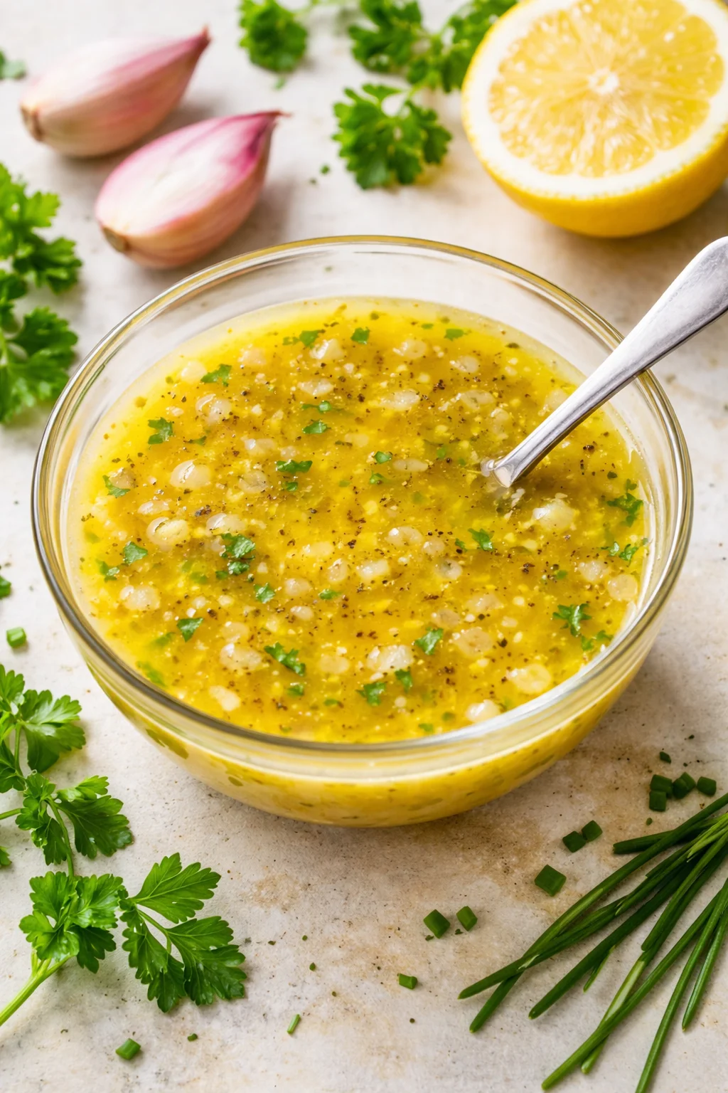 Lemon Shallot Vinaigrette