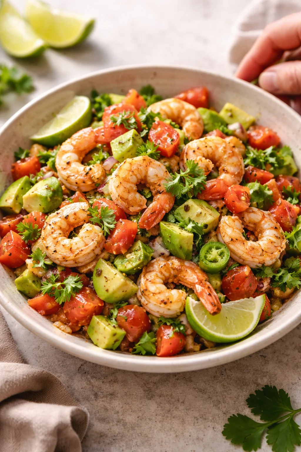 Mexican Style Shrimp Salad
