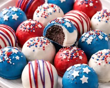 Patriotic Oreo Balls