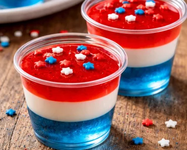 Red White & Blue Jello Shots
