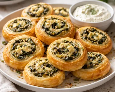 Spinach and Feta Pinwheels