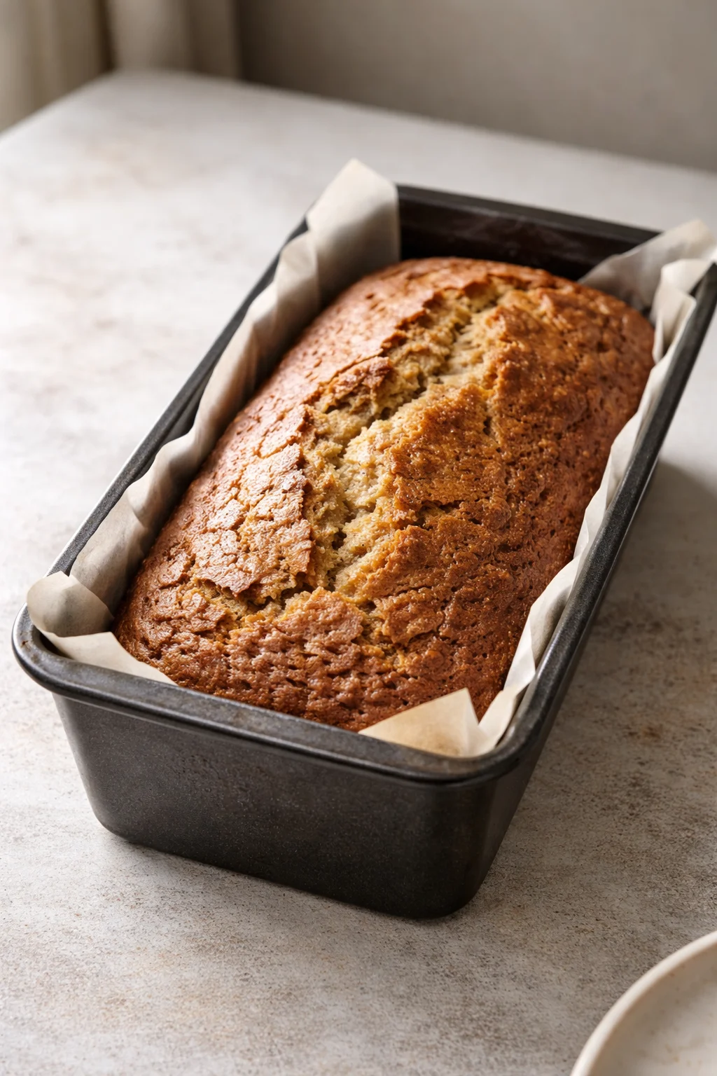 Super Moist One Bowl Banana Bread