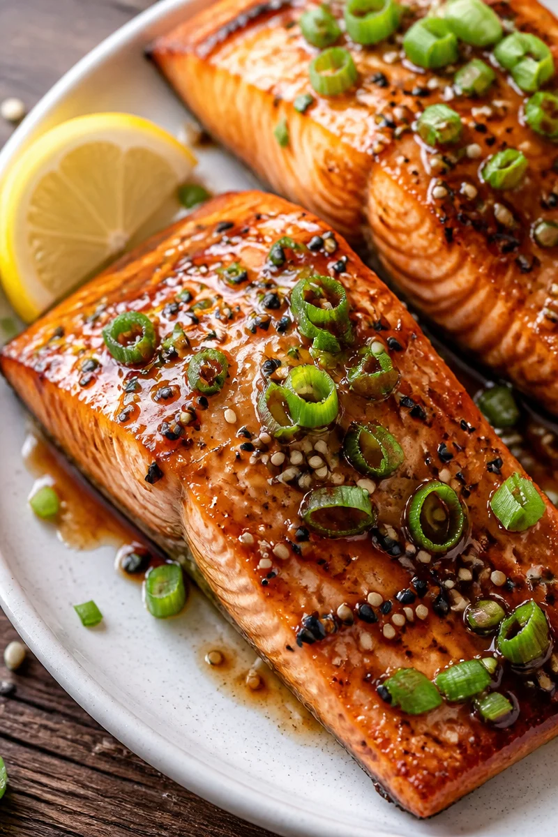 Baked Teriyaki Salmon