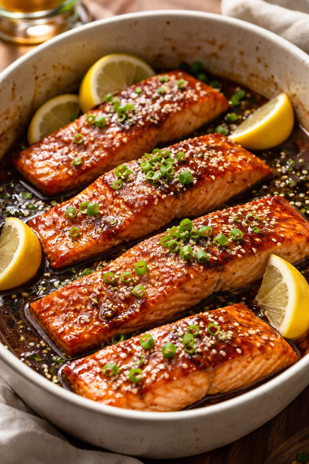 Baked Teriyaki Salmon