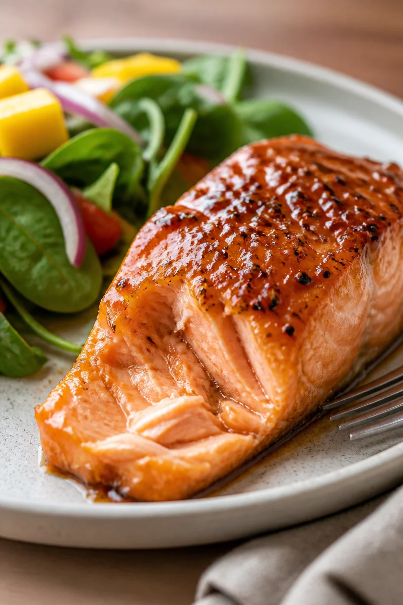 Brown Sugar Glazed Salmon