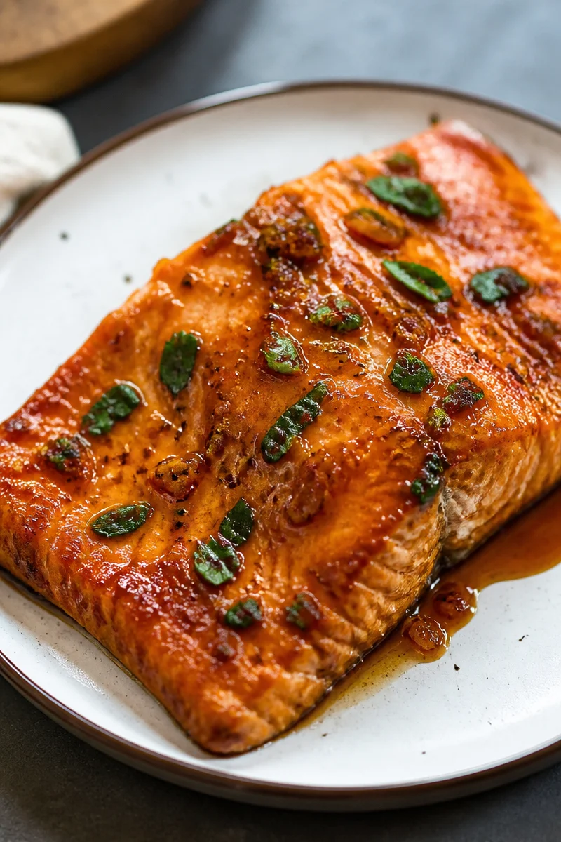 Brown Sugar Soy Sauce Salmon