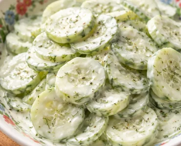 Creamy Cucumber Salad