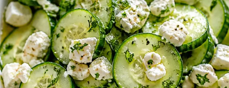 Cucumber Feta Salad