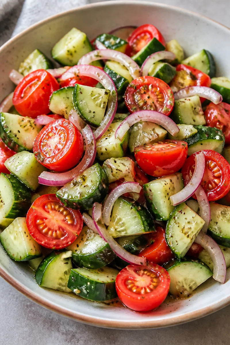 Cucumber Tomato Salad