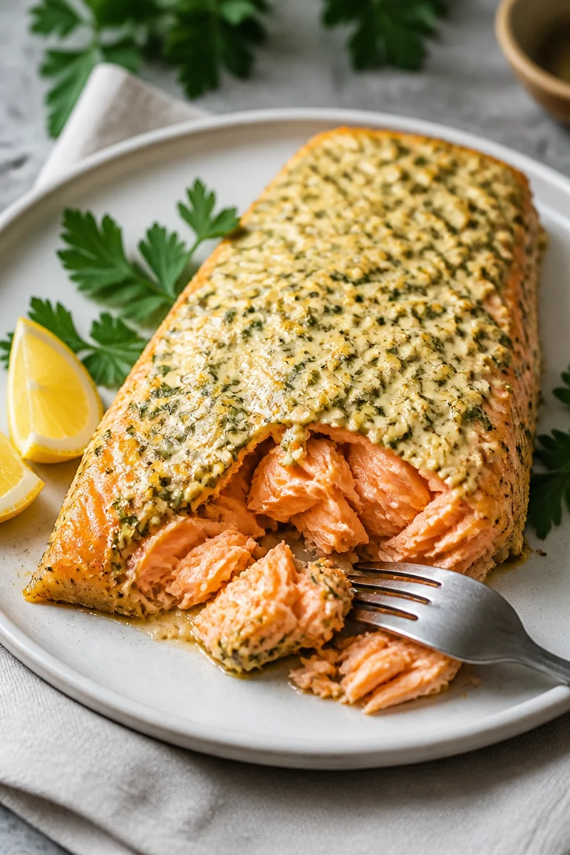 Dijon Baked Salmon