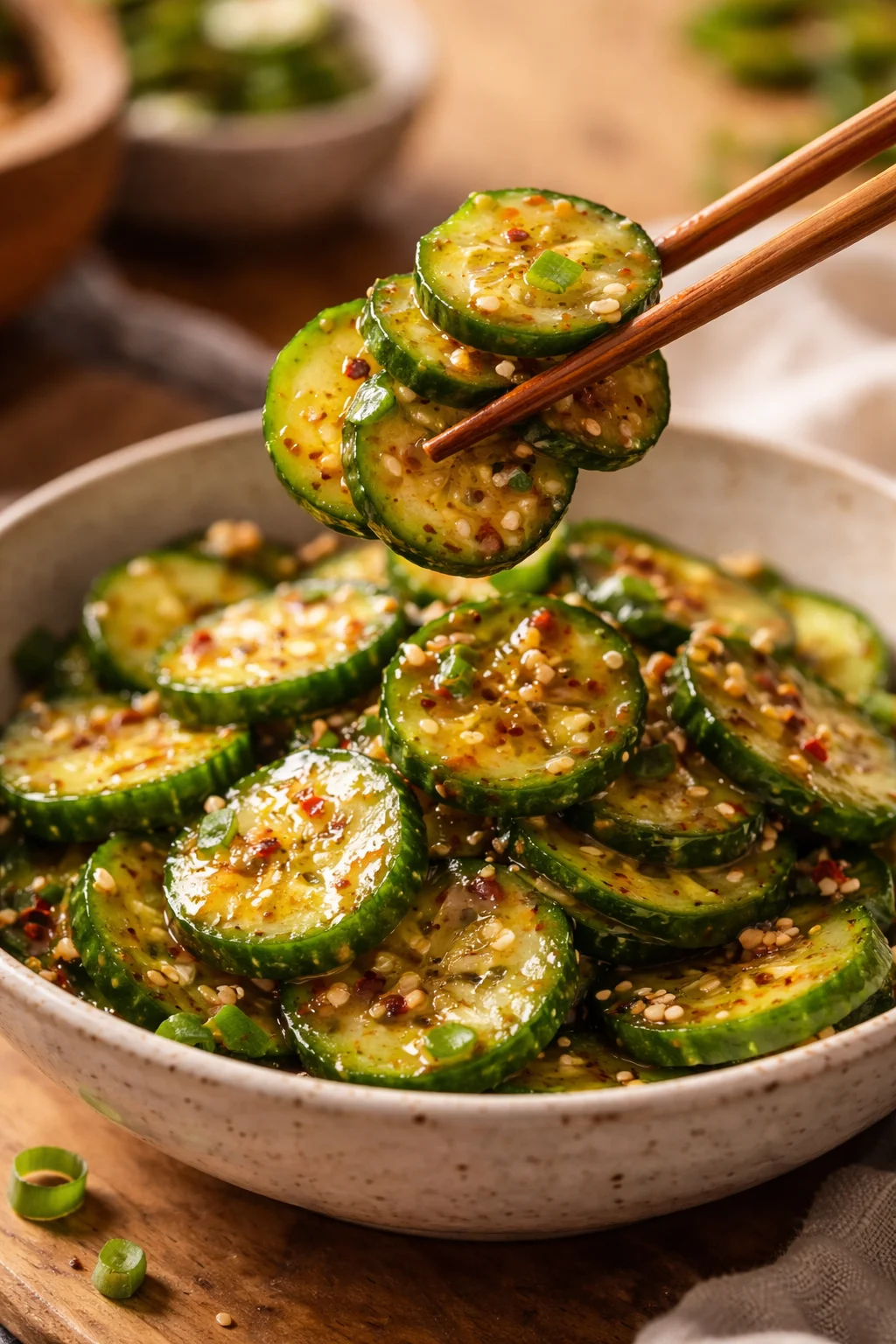 Easy Asian Cucumber Salad
