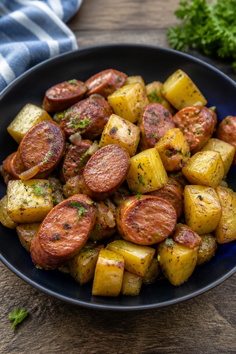 Easy Kielbasa and Potatoes