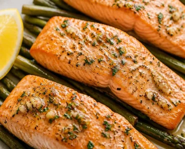 Garlic Butter Baked Salmon