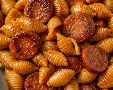 Honey BBQ Kielbasa Pasta