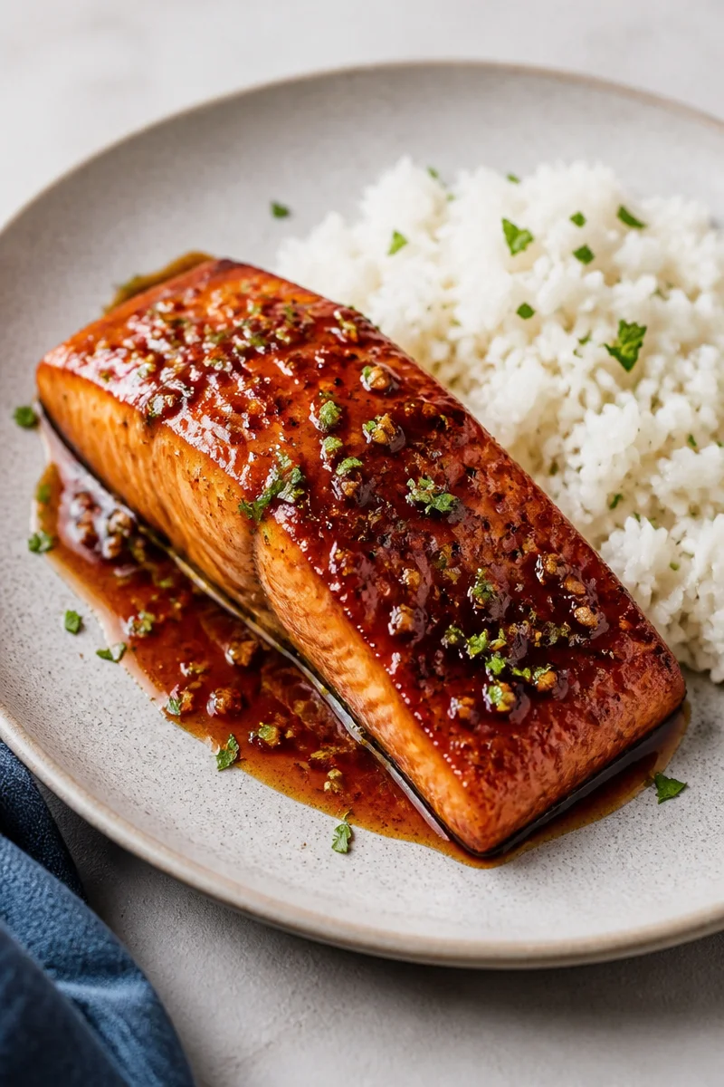 Honey Garlic Salmon