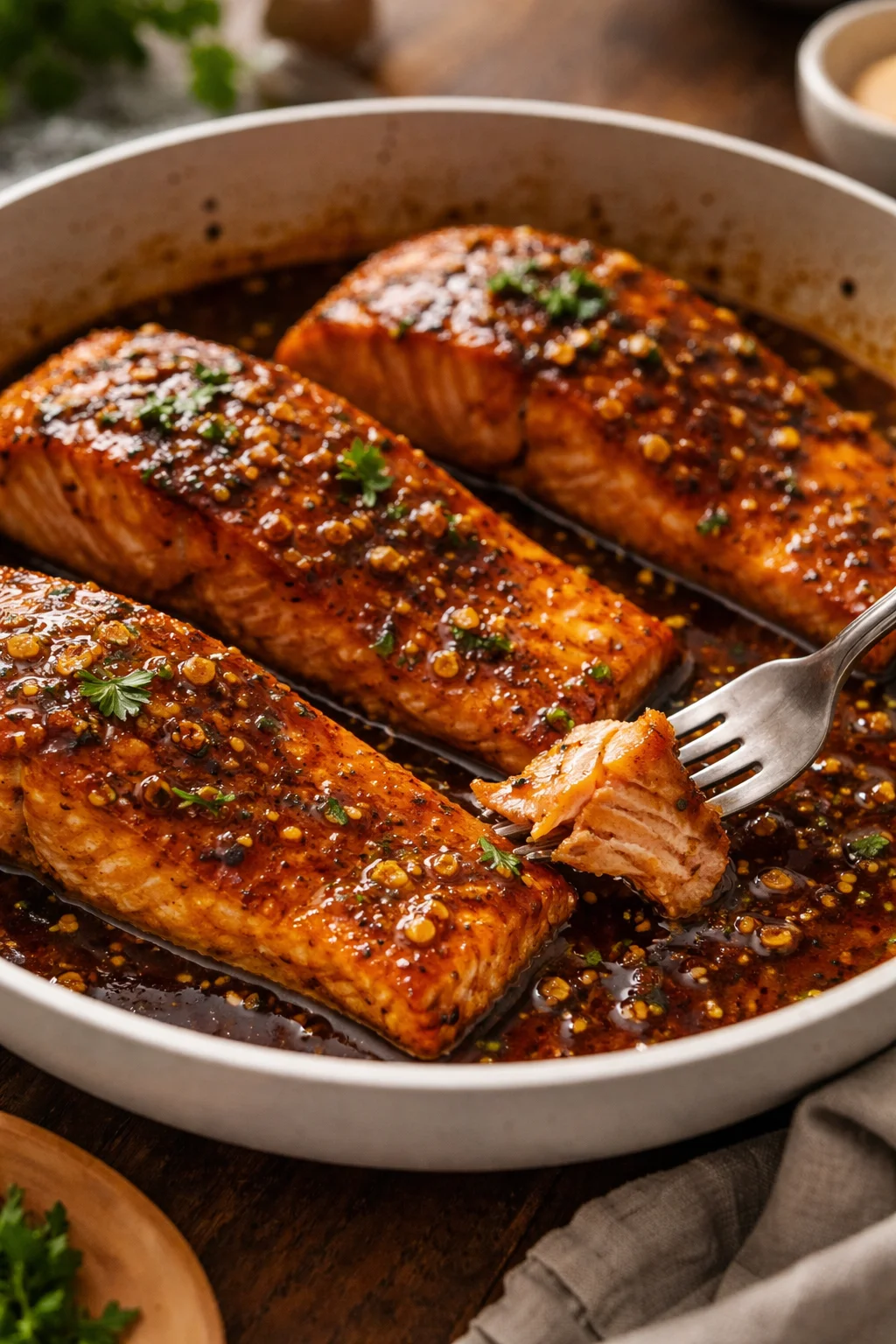 Honey Garlic Salmon