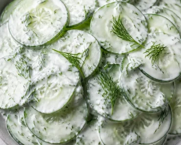 Light and Fresh Cucumber Salad