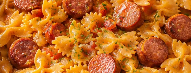 One Pot Kielbasa Pasta