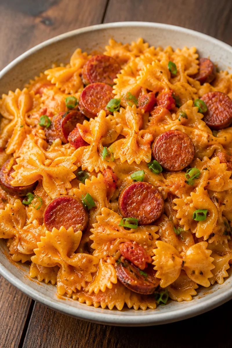 One Pot Kielbasa Pasta