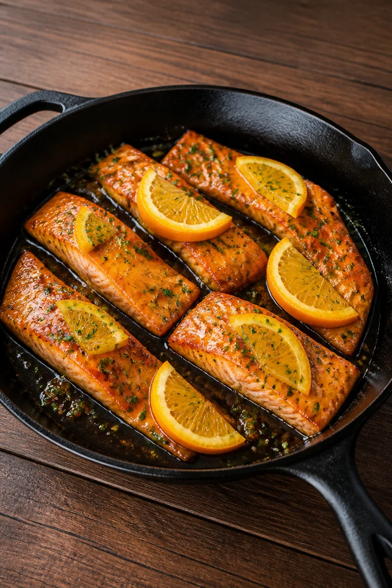 Orange Glazed Salmon