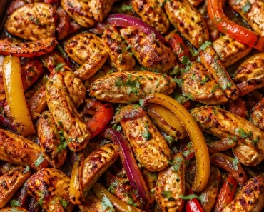Sheet Pan Chicken Fajitas