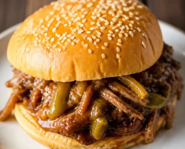 Slow Cooker Cowboy Sandwiches