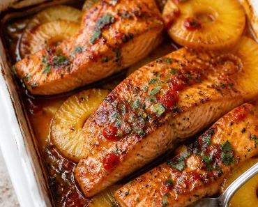 Sweet and Spicy Pineapple Salmon Sweet and Spicy Pineapple Salmon