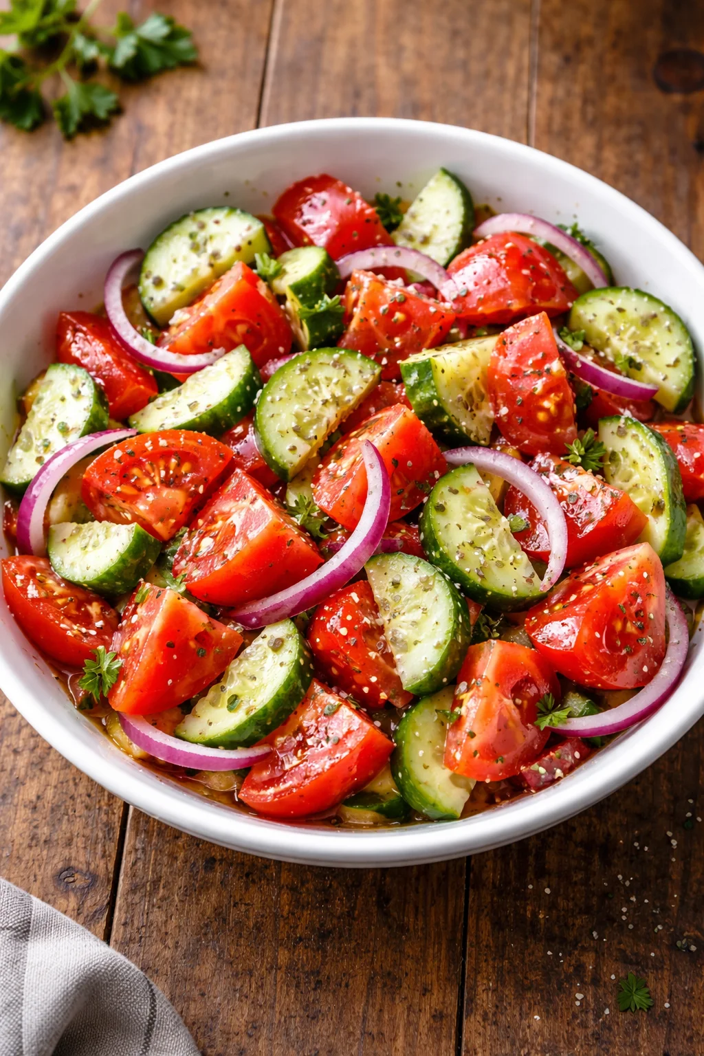 Tomato Cucumber Salad