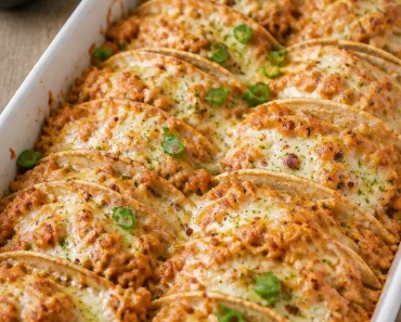 Baked Chicken Bacon Ranch Tacos